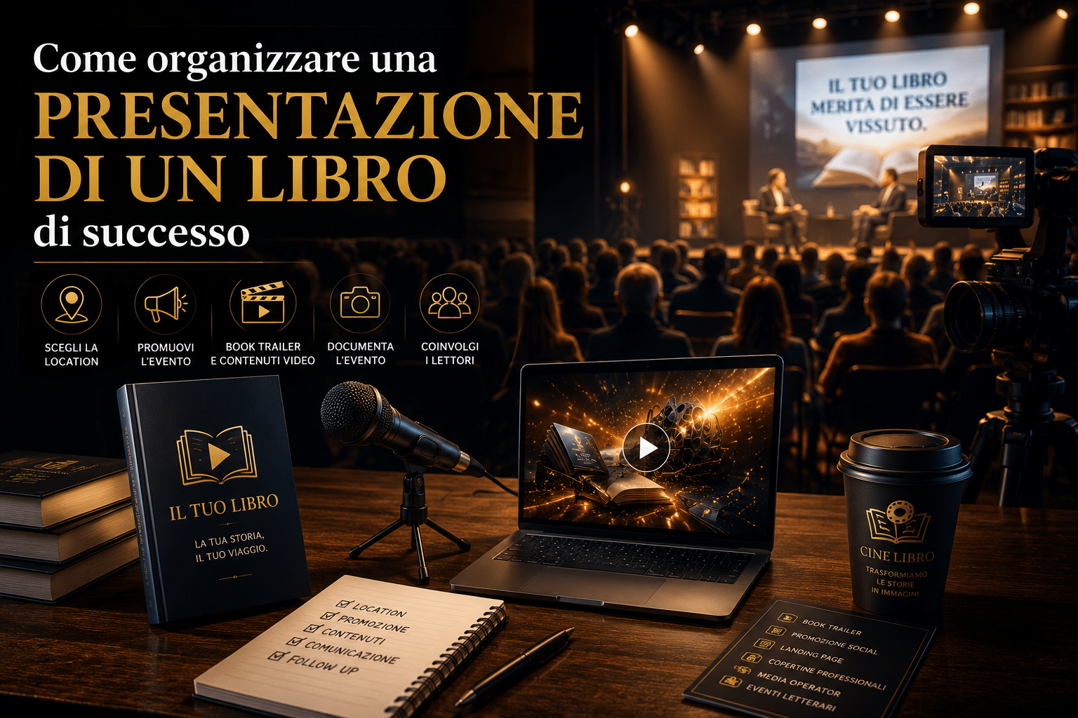 Come organizzare una presentazione di un libro di successo: guida completa per autori ed editori