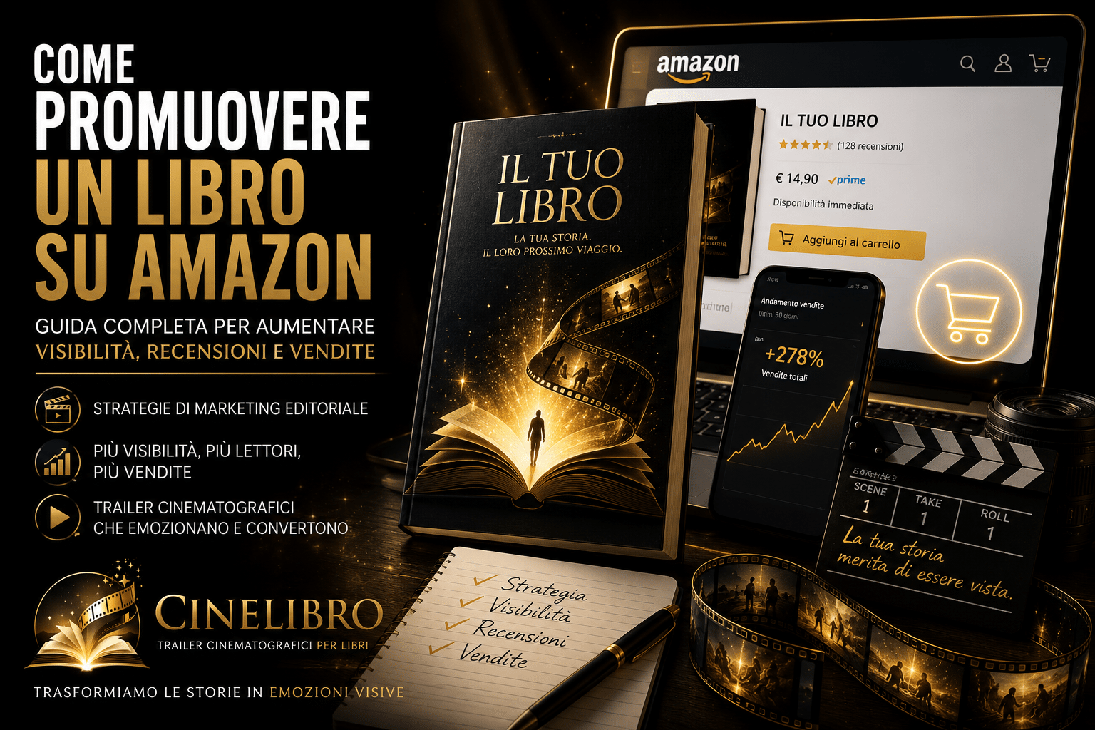 Come promuovere un libro su Amazon: la guida definitiva per aumentare vendite, visibilità e recensioni